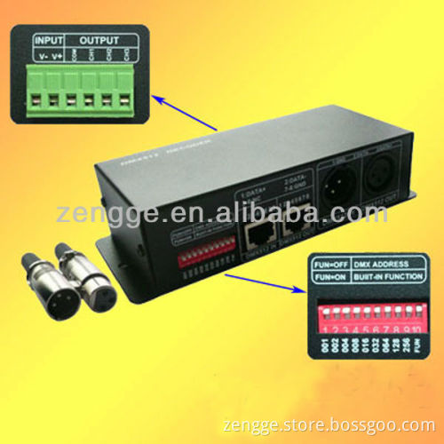 dmx512 controller for smd rgb led light strip